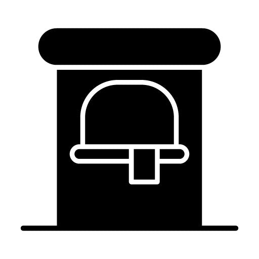 Ticket Office Glyph Icon | Video Production