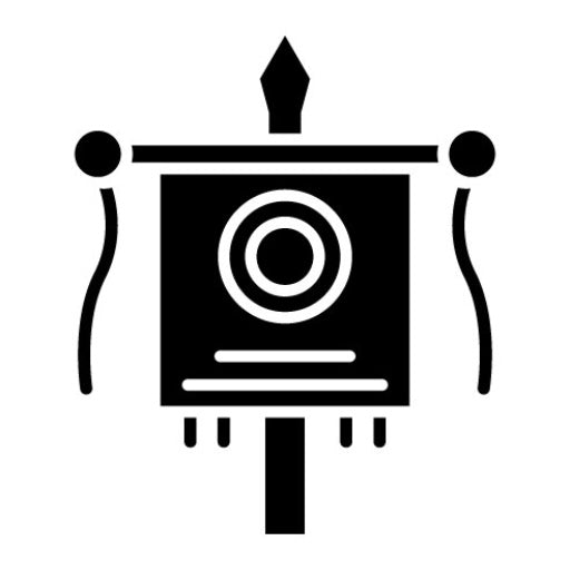 Vexillum Glyph Icon