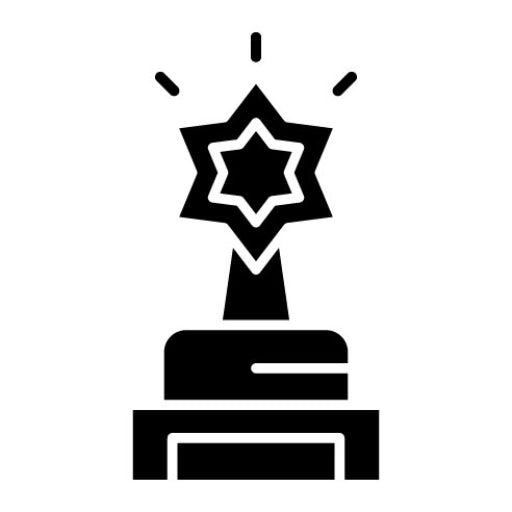Award Glyph Icon | Physical Fitness