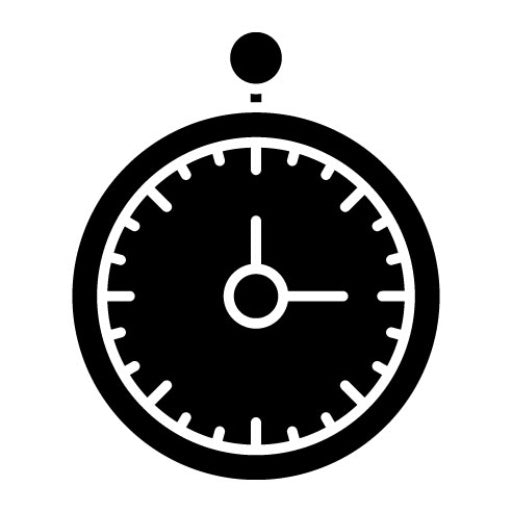 StopWatch Glyph Icon | Physical Fitness