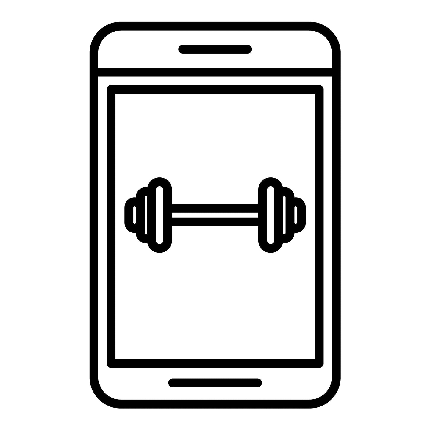 Barbell Icon | Workout App