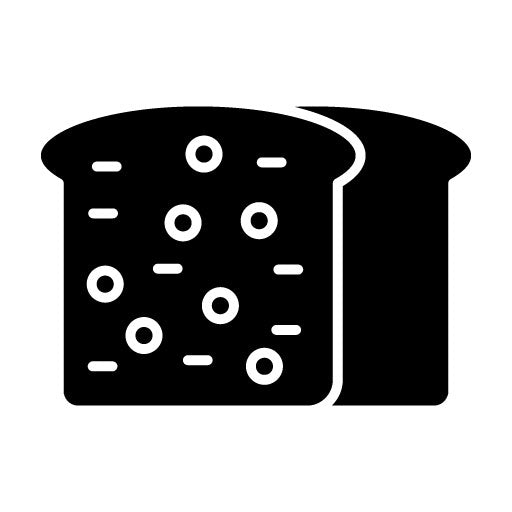 Bread Glyph Icon