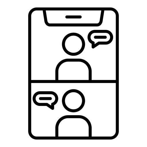 Smartphone Meeting Icon