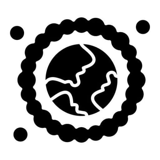 Atmospheric Pollution Glyph Icon