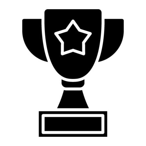 Gold Cup Glyph Icon