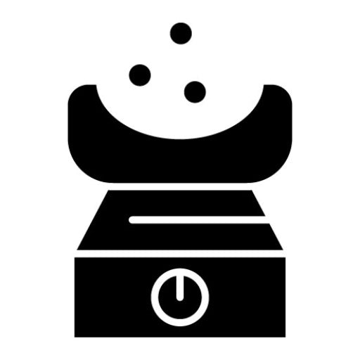 Face Steam Glyph Icon