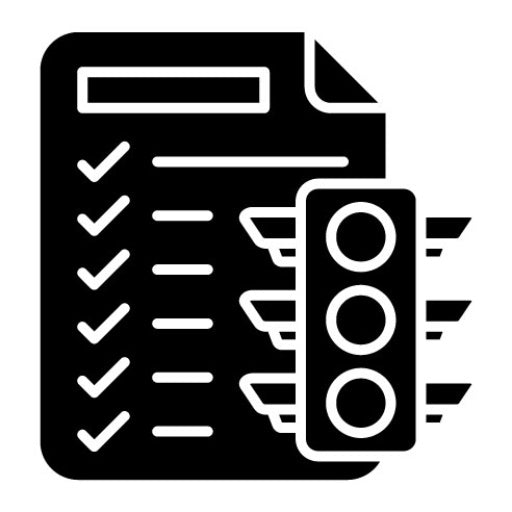 Project Progress Glyph Icon