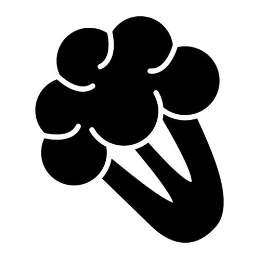 Broccoli Glyph Icon