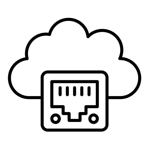 Cloud Ethernet Icon