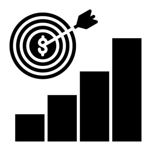 Business Goal Glyph Icon