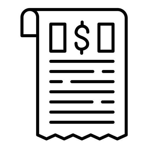 Receipt Icon | Shopping Friday