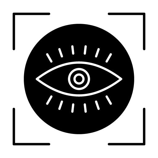 Vision Glyph Icon
