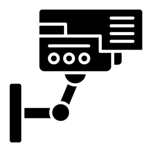 Cctv Glyph Icon | Emergency Services