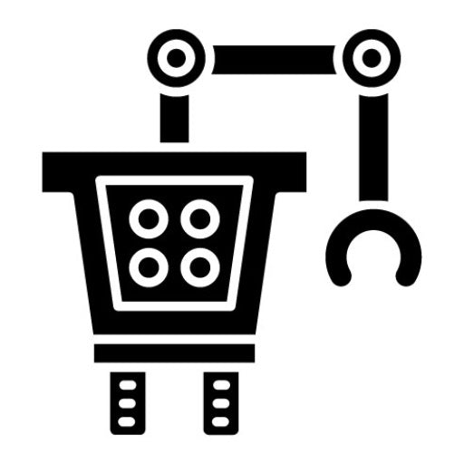 Autonomous Robotics Glyph Icon