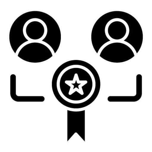 Competition Glyph Icon | Entrepreneurship