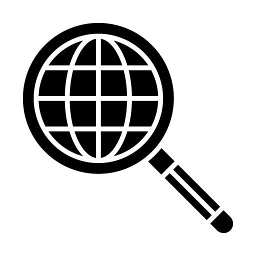 Global Search Glyph Icon