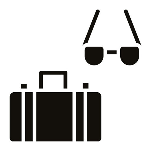 Vacation Style Glyph Icon