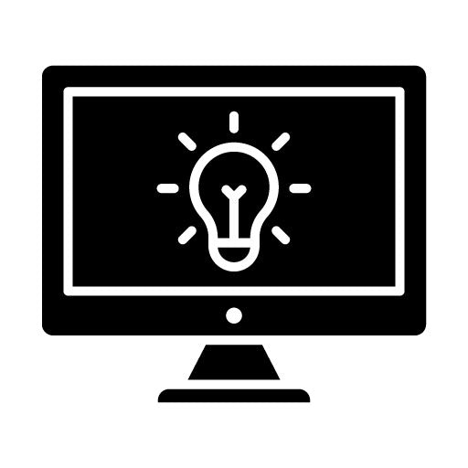 Computer Glyph Icon