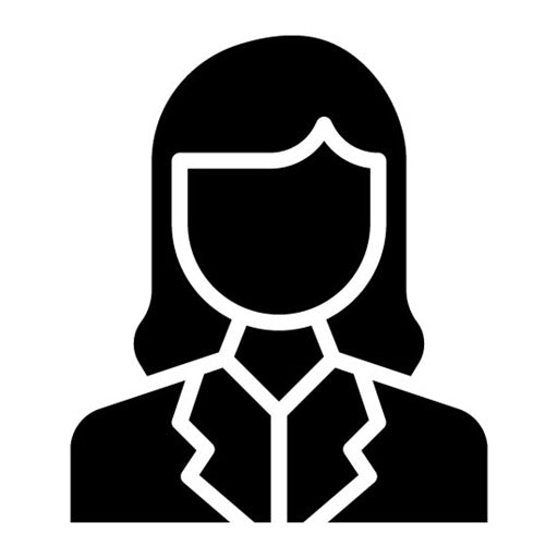 Adult Woman Glyph Icon
