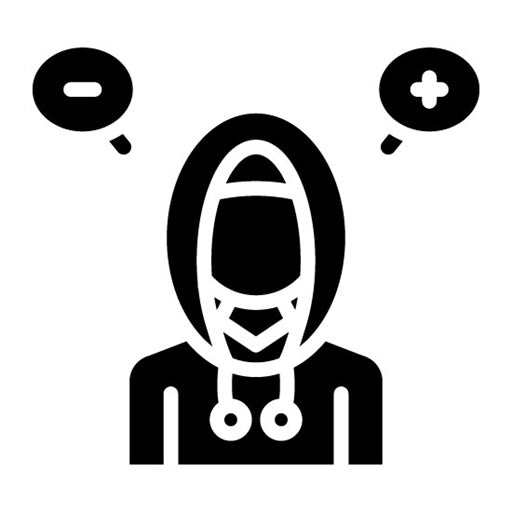 Attitude Glyph Icon