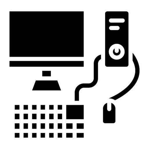Computer Glyph Icon | Generation Gap