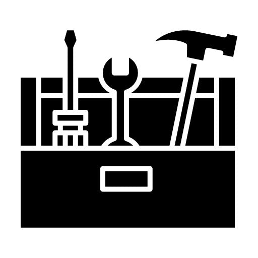 Tool Box Glyph Icon