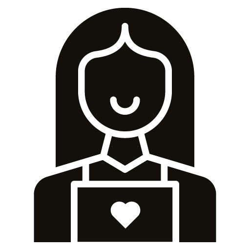 Child Caretaker Glyph Icon