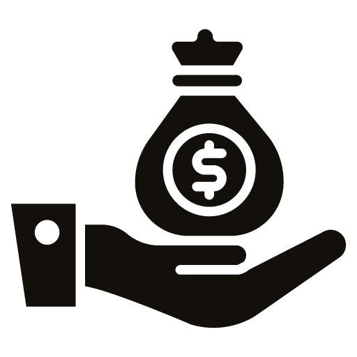 Compensation Glyph Icon