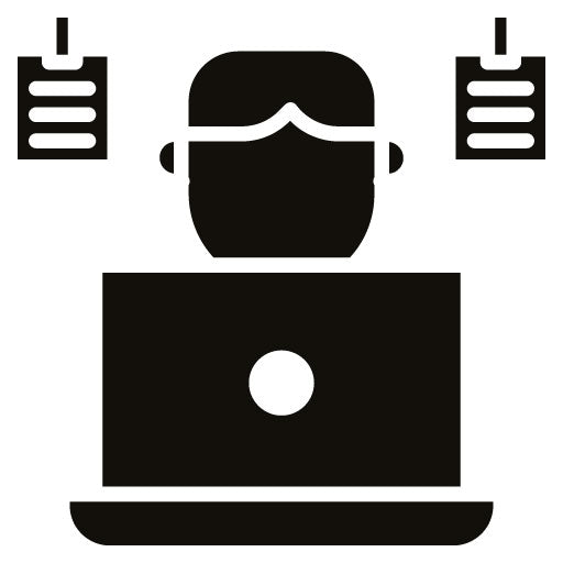 Second Job Glyph Icon