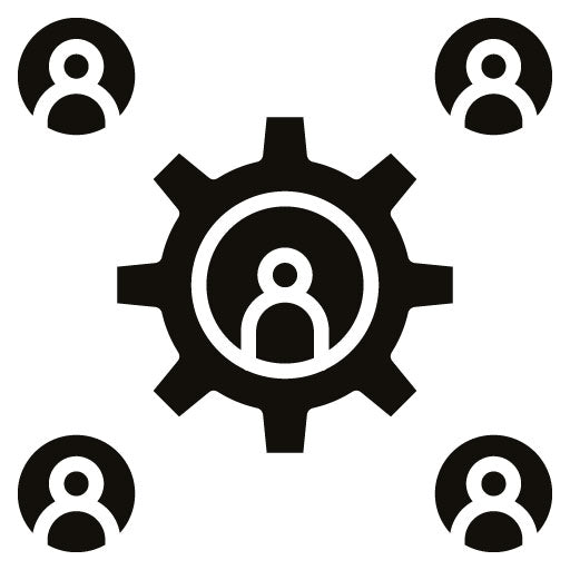 Workforce Glyph Icon | Gig Economy