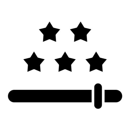 Rating Glyph Icon | Business Training