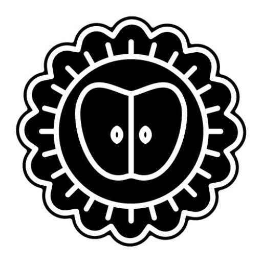 Apple Pie Glyph Icon