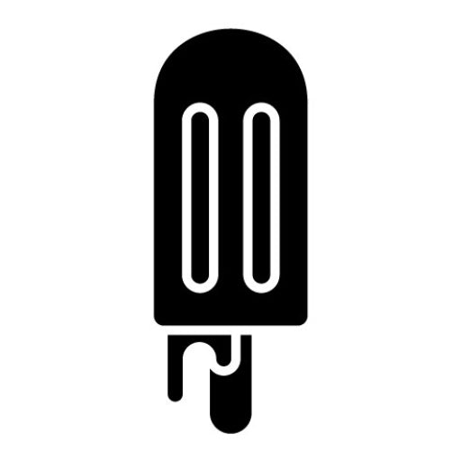 Ice Cream Glyph Icon | Street Food