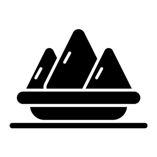 Samosa Glyph Icon