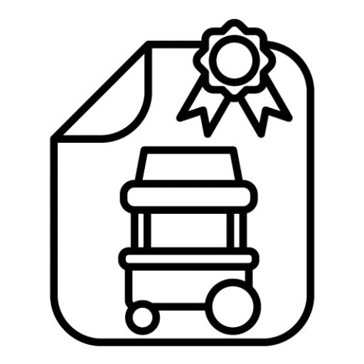 Street Food License Icon