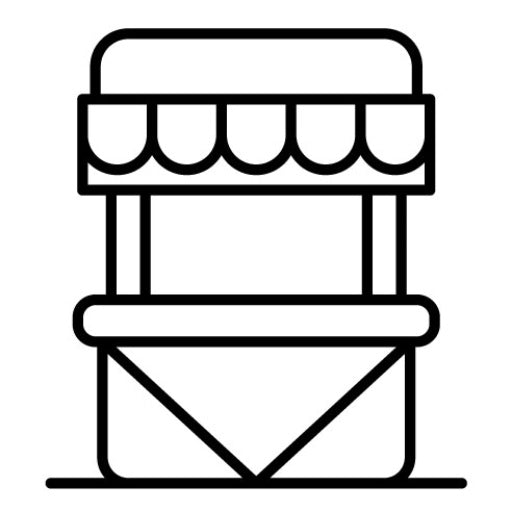 Street Market Icon | Street Food
