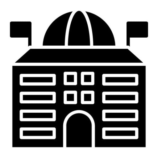 Government Glyph Icon | Law & Legislation