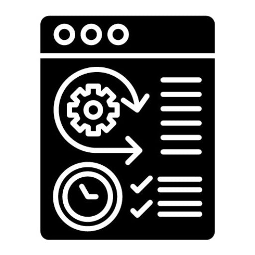 Agile Software Development Glyph Icon