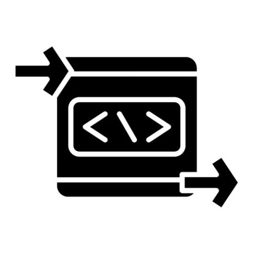 Black Box Glyph Icon