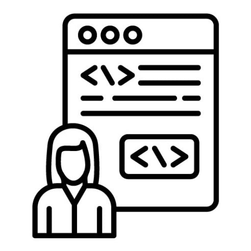 Citizen Developer Female Icon