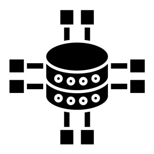 Data Structure Glyph Icon
