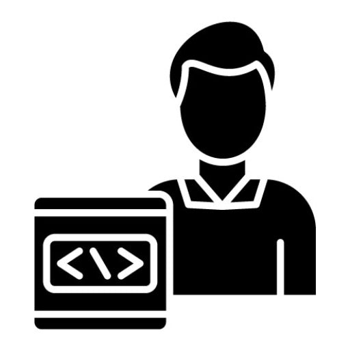 Developer Male Glyph Icon