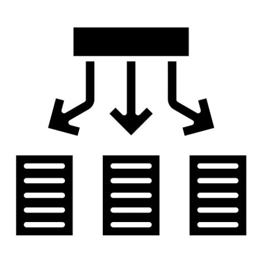 Version Control Glyph Icon | No Code