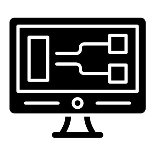 Visual Programming Glyph Icon