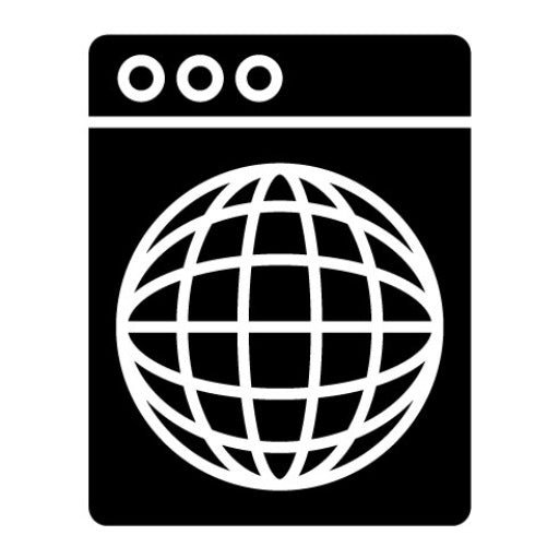 Website Glyph Icon | No Code