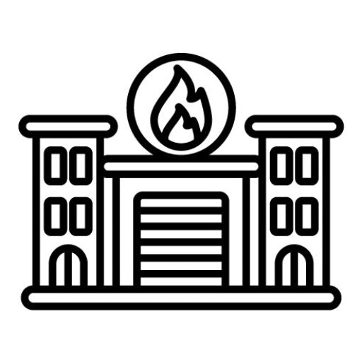 Building Fire Icon | Survival