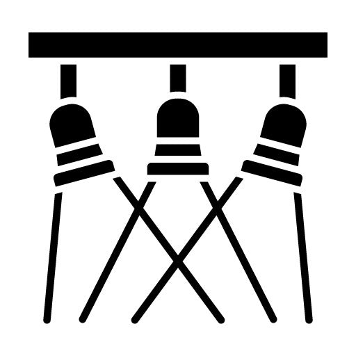 Spotlight Glyph Icon