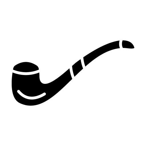 Smoking Pipe Glyph Icon
