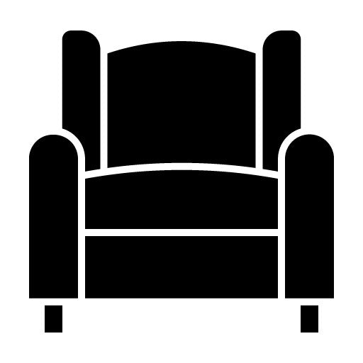 Cinema Sofa Glyph Icon