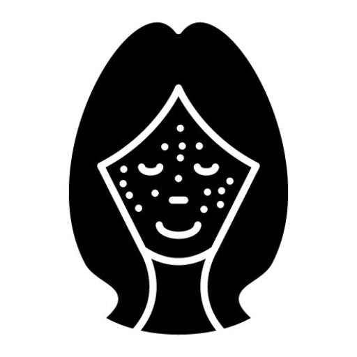 Acne Glyph Icon | Skincare